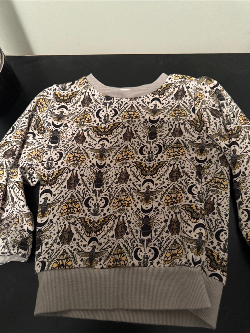 Kids night creatures sweatshirt